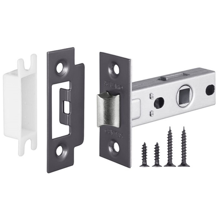 Защелка врезная Fuaro F12-45-25 GR, цвет графит