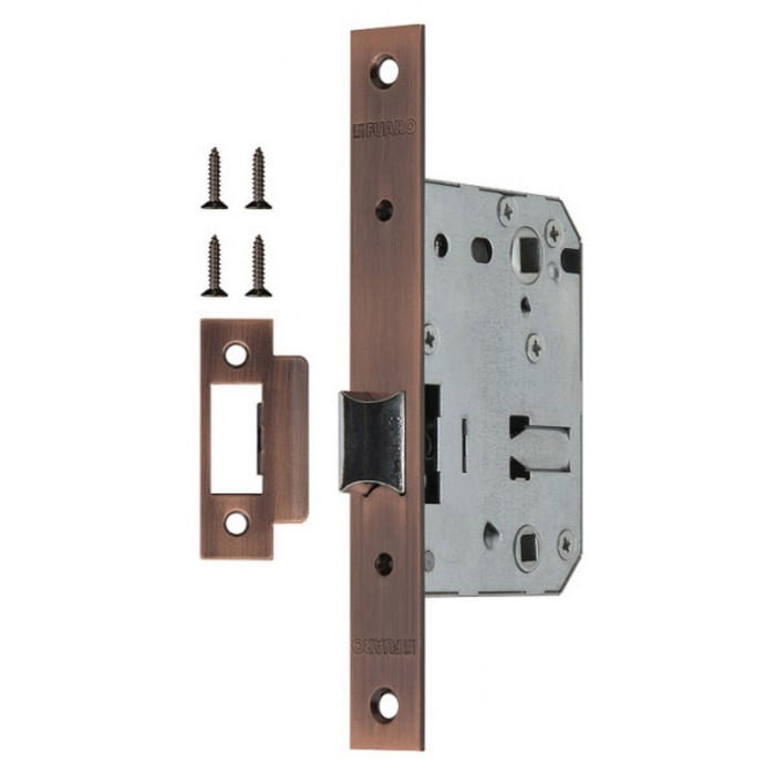 Защелка врезная Fuaro F72-50 AC, цвет медь