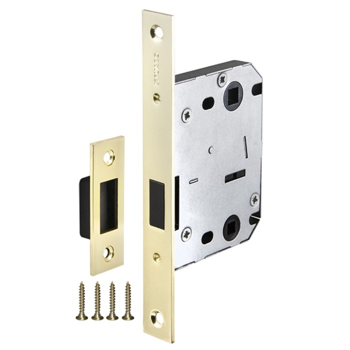 Защелка врезная Fuaro MAGNET M72-50 GP, цвет латунь