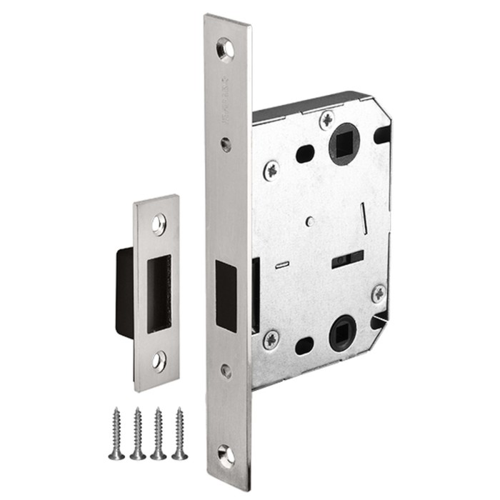 Защелка врезная Fuaro MAGNET M72-50 SN, цвет матовый хром