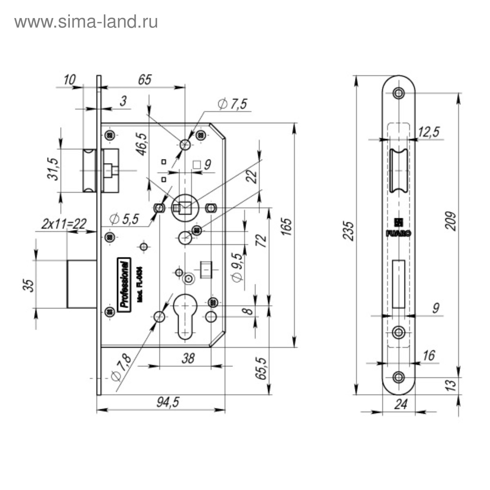 Замок на двери 203828 схема сборки