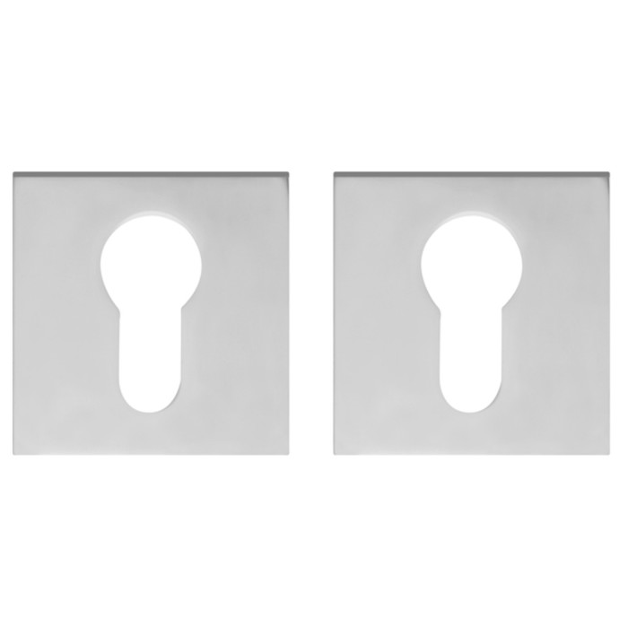 Накладка под цилиндр Fuaro ET DM CP-8, цвет хром