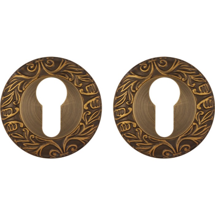 Накладка под цилиндр Fuaro ET SM AB-7, цвет матовая бронза