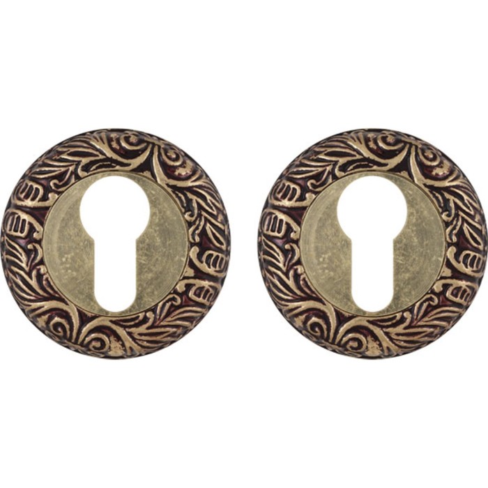 Накладка под цилиндр Fuaro ET SM RB-10, цвет французское золото