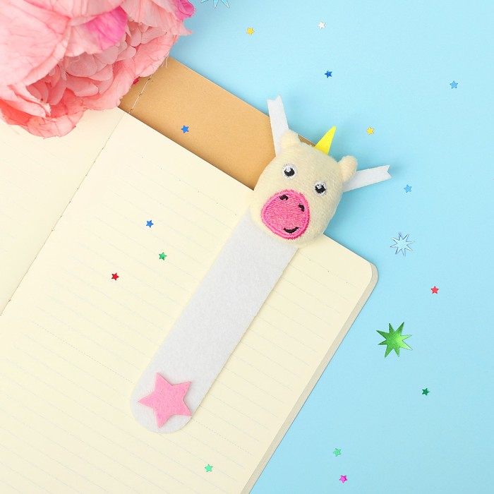 Мягкая игрушка-закладка "Единорог"