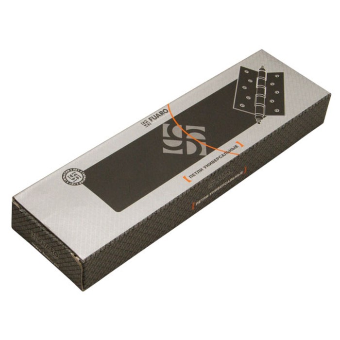 Петля универсальная Fuaro 4BB/E 200x105x3 WAB, цвет матовая бронза, 2 шт.