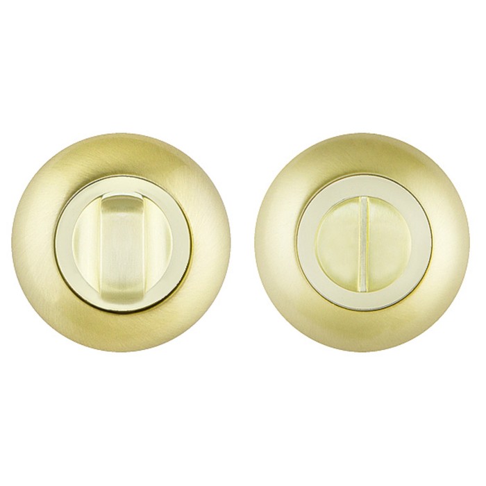 Ручка поворотная Fuaro BK6 RM SG/GP-4, цвет матовое золото/золото