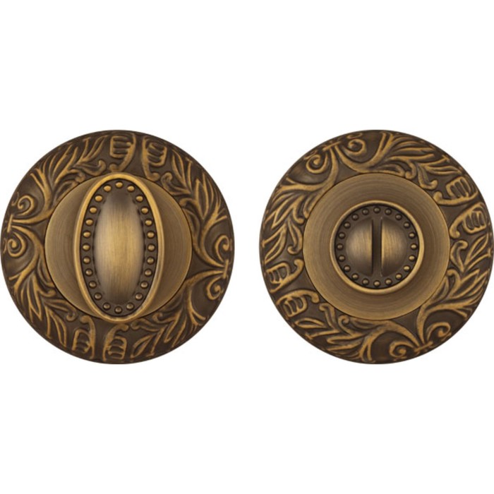 Ручка поворотная Fuaro BK6 SM AB-7, цвет матовая бронза