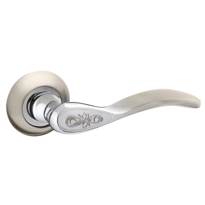 Ручка раздельная Fuaro ARIA RM SN/CP-3, матовый хром/хром