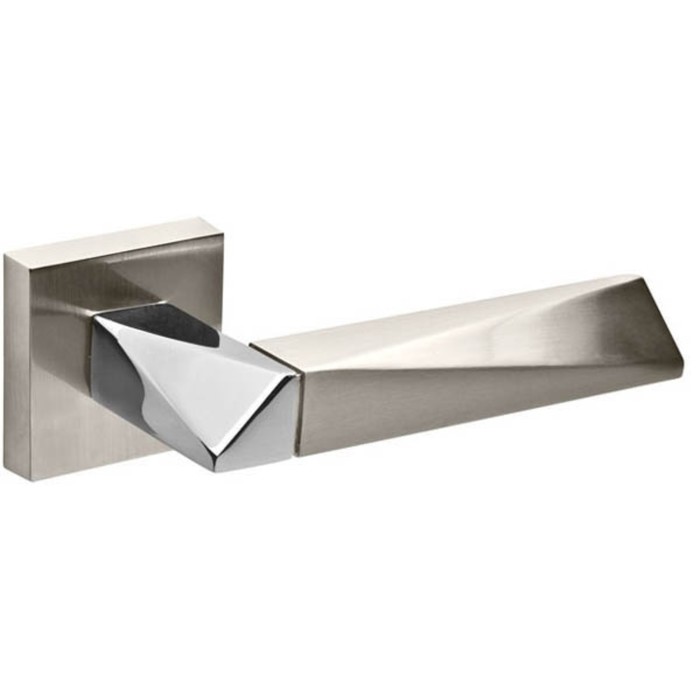 Ручка раздельная Fuaro DIAMOND DM SN/CP-3, цвет матовый хром/хром