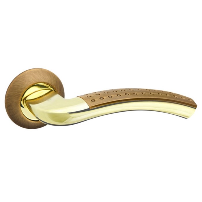 Ручка раздельная Fuaro INTRO RM AB/GP-7, цвет бронза/золото