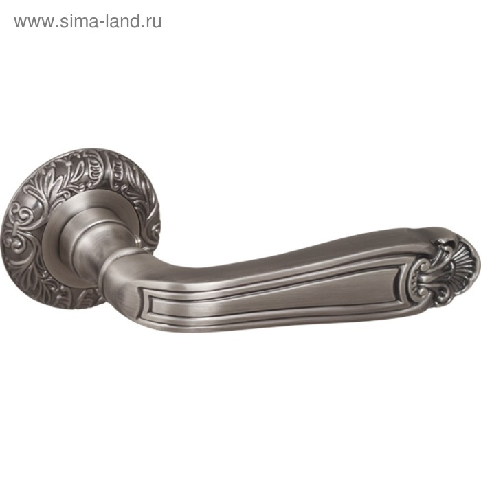Ручка раздельная Fuaro LOUVRE SM AS-3, цвет античное серебро ручка дверная межкомнатная fuaro demetra sm as 3 античное серебро