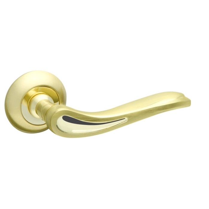 Ручка раздельная Fuaro MELODY RM SG/GP-4, цвет матовое золото/золото