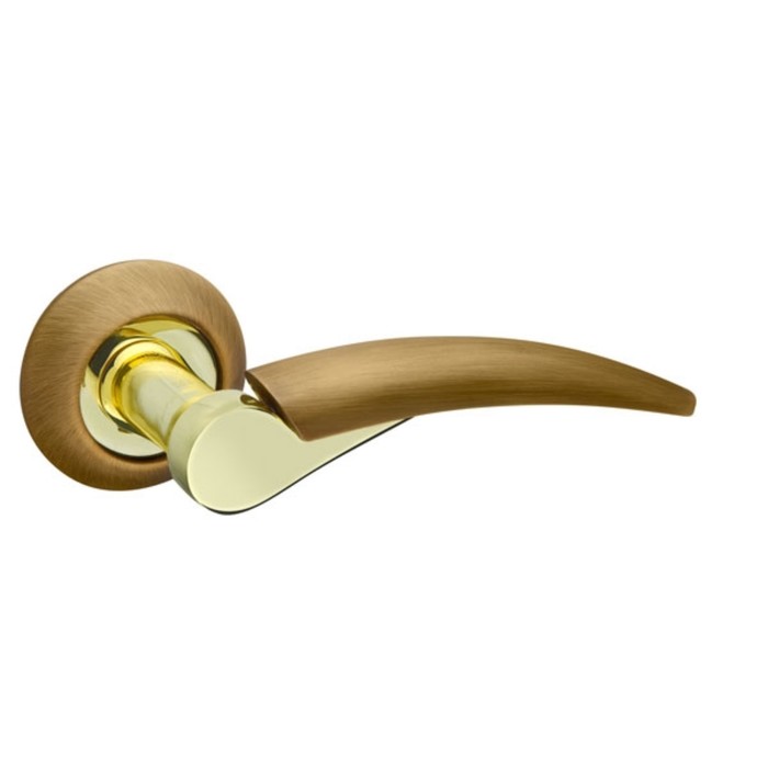 Ручка раздельная Fuaro NOTA RM AB/GP-7, цвет бронза/золото