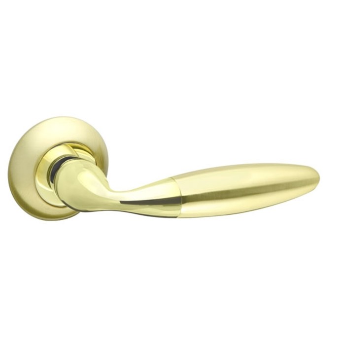 Ручка раздельная Fuaro SONATA RM SG/GP-4, цвет матовое золото/золото