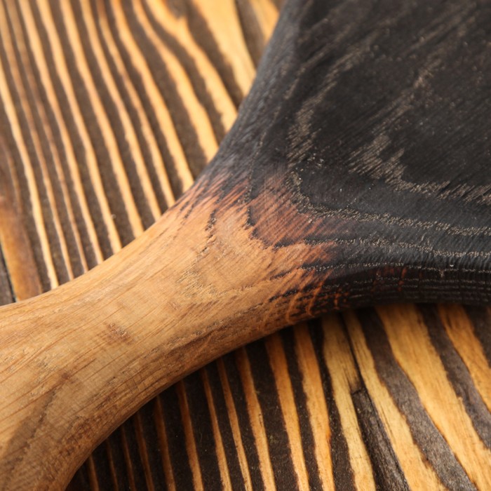 Доска для нарезки и подачи "Round", массив дуба, 37х21 см