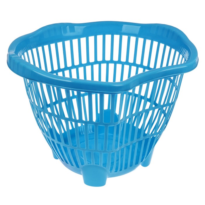 Корзина для белья 30 л, цвет МИКС