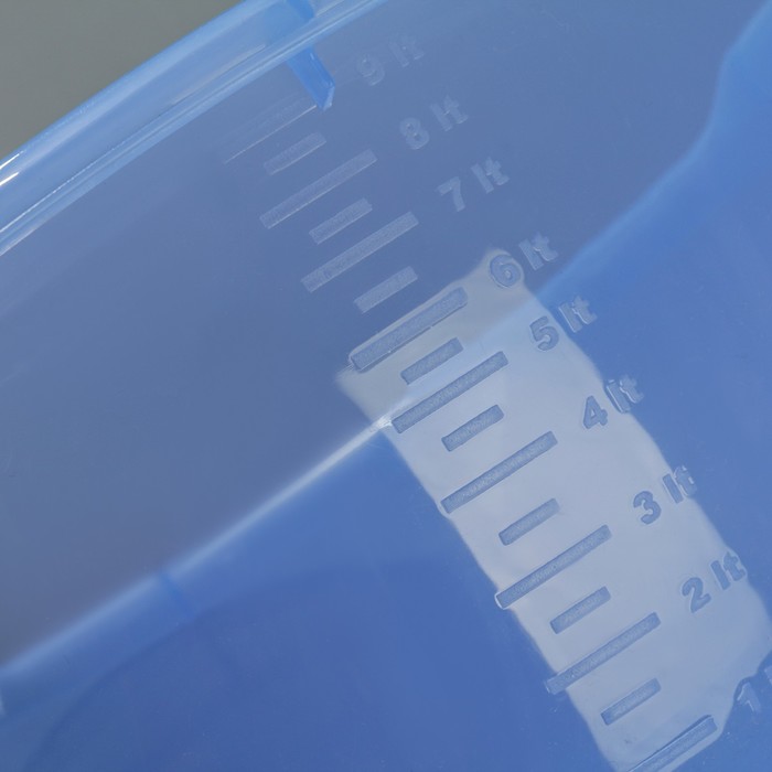 Таз мерный 9 л, цвет МИКС