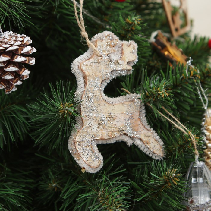 Подвеска новогодняя "Сверкающий олень"