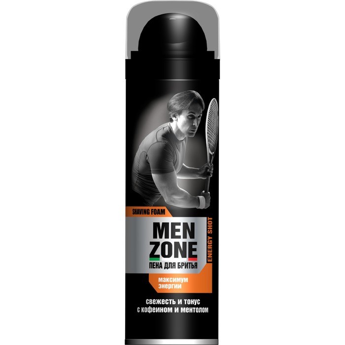 Пена для бритья Menzone Energy Shot 200 мл