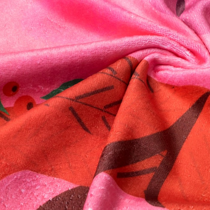 Полотенце микрофибра "Доляна" Хрюша, 40х60 см, п/э 200 гр/м2