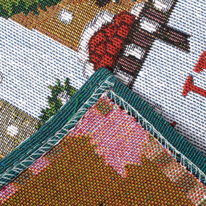 Салфетка "Happy Holidays" 33*45±3 см,100% п/э,гобелен