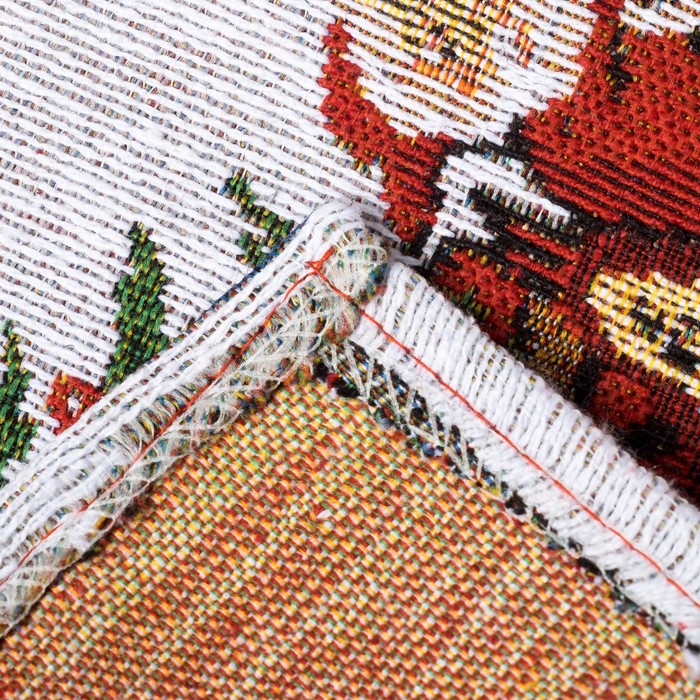 Салфетка "Дедушка Мороз" 33*45±3 см,100% п/э,гобелен