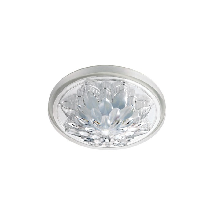 Встраиваемый светильник светодиодный Novotech, 10 Вт, 220 В, 70x70 мм, d=70 мм, прозрачный