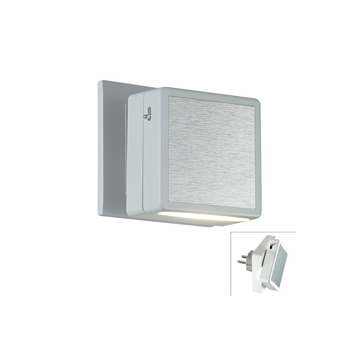 Светильник Nightlight 6x0,5Вт LED серебро 7,8х7,8х7,5см