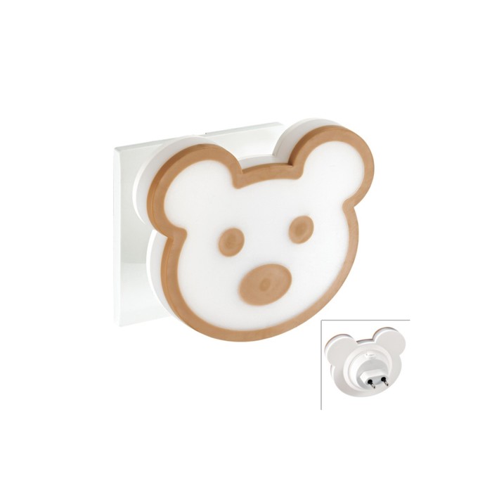 Светильник Nightlight 3x0,3Вт LED бежевый 11,2x9,4x7,5 см