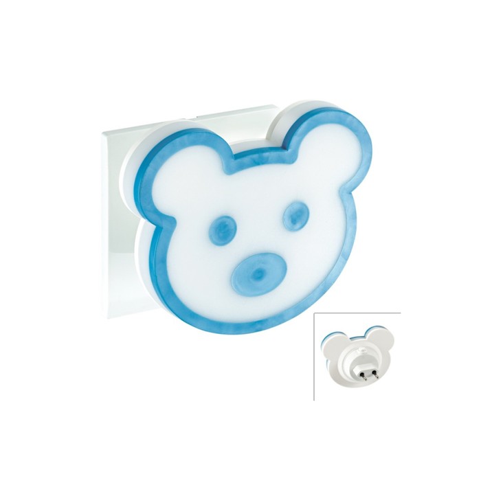 Светильник Nightlight 3x0,3Вт LED синий 11,2x9,4x7,5 см