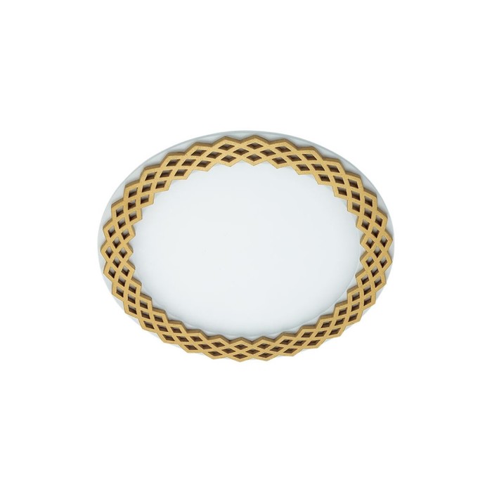 Встраиваемый светильник светодиодный Novotech, 6 Вт, 220 В, 110x110 мм, d=110 мм, бежевый