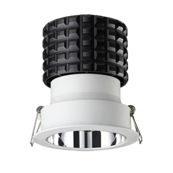 Встраиваемый светильник светодиодный Novotech, 10 Вт, 220 В, 75x75 мм, d=75 мм, белый