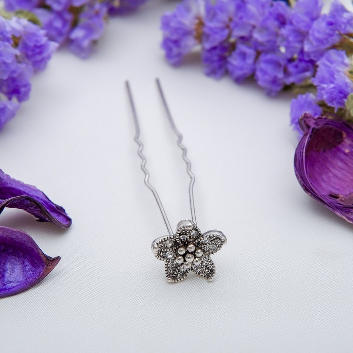 Шпилька для волос "Ночная лилия"