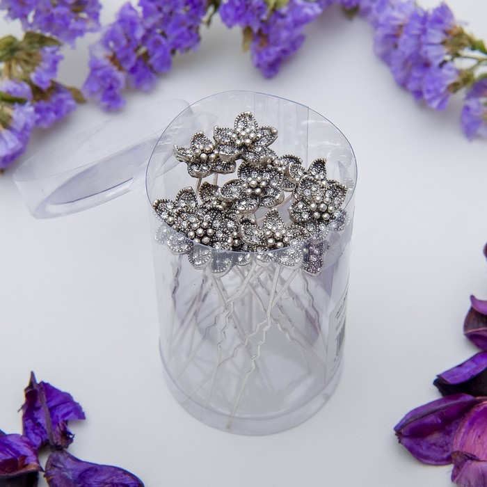 Шпилька для волос "Ночная лилия"