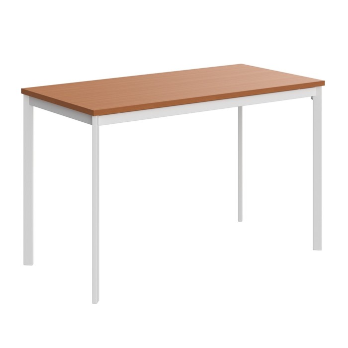 Стол письменный Imago S СП-2.1S, 1200х600х755 мм, груша ароза/белый полуматовый