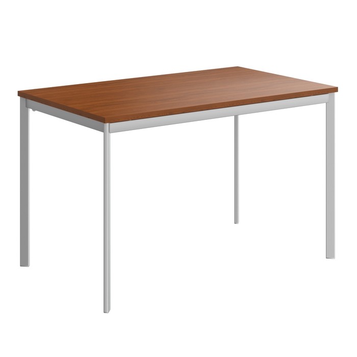 Стол письменный Imago S СП-2S, 1200х720х755 мм, орех французский/алюминий