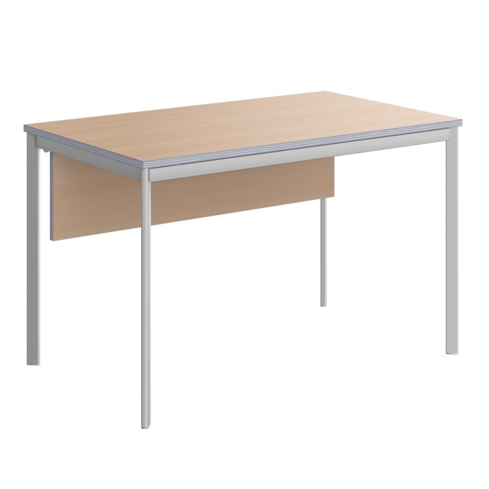 Стол письменный Imago S СП-2SD, 1200х720х755 мм, клён/алюминий