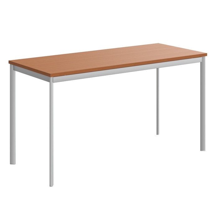Стол письменный Imago S СП-3.1S, 1400х600х755 мм, груша ароза/алюминий