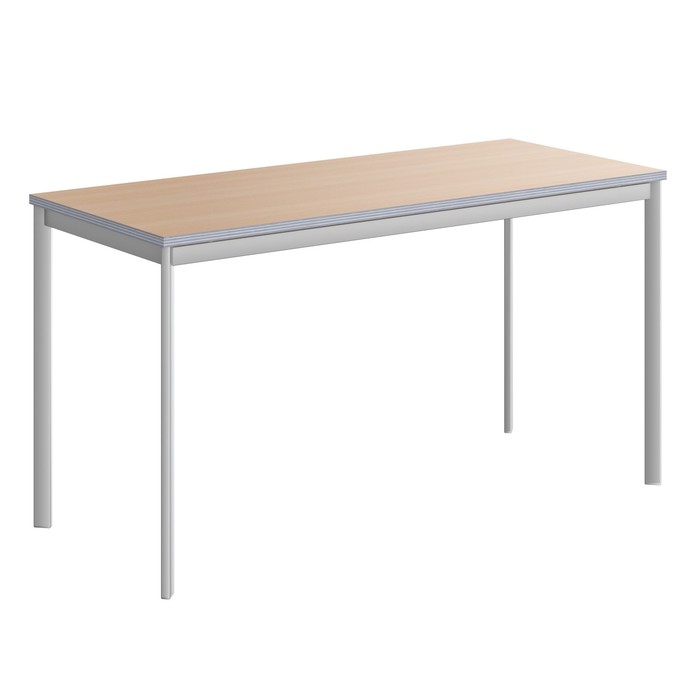 Стол письменный Imago S СП-3.1S, 1400х600х755 мм, клён/алюминий