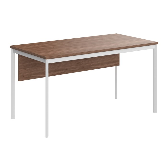 Стол письменный Imago S СП-3SD, 1400х720х755 мм, ясень шимо/белый полуматовый