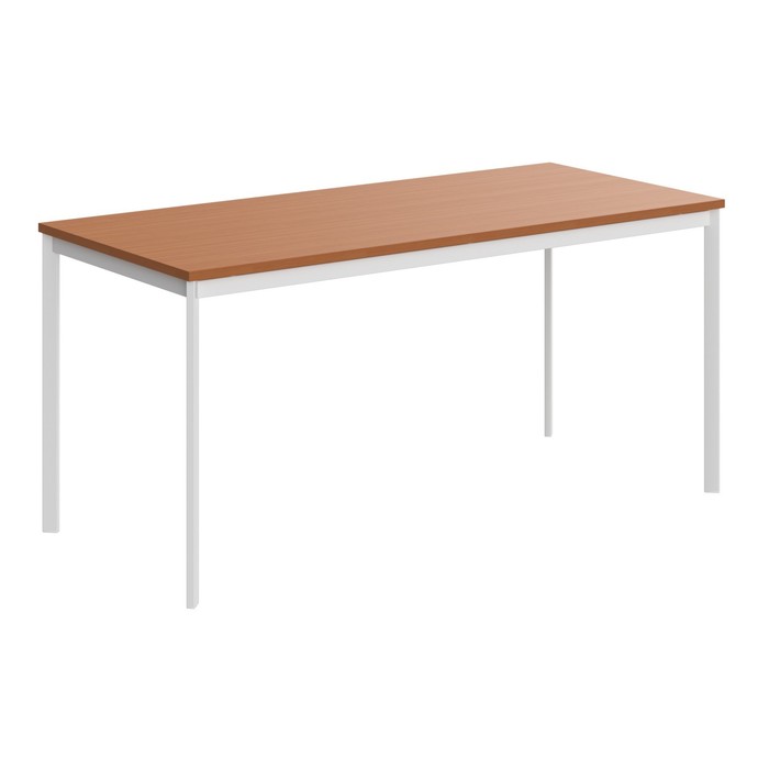Стол письменный Imago S СП-4S, 1600х720х755 мм, груша ароза/белый полуматовый