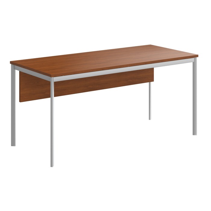 Стол письменный Imago S СП-4SD, 1600х720х755 мм, орех французский/алюминий