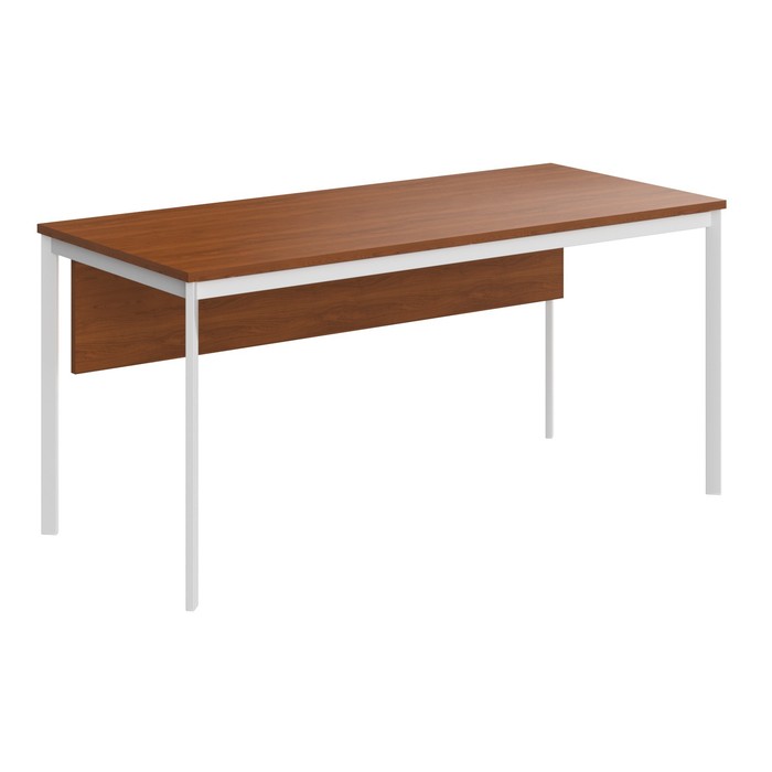 Стол письменный Imago S СП-4SD, 1600х720х755 мм, орех французский/белый полуматовый