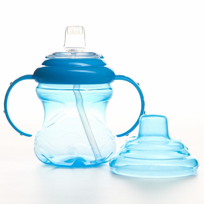 Поильник детский с мягким носиком, 250 мл, от 5 мес., цвет жёлтый