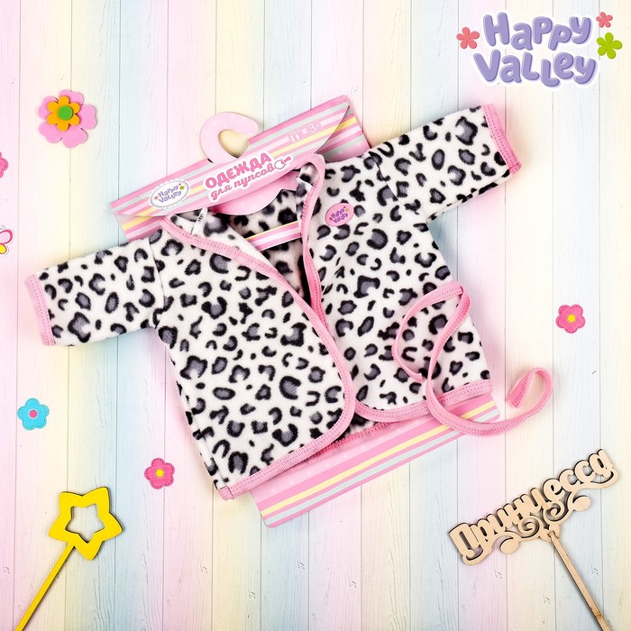 Халат из флиса «Малышок», для пупса 38-42 см