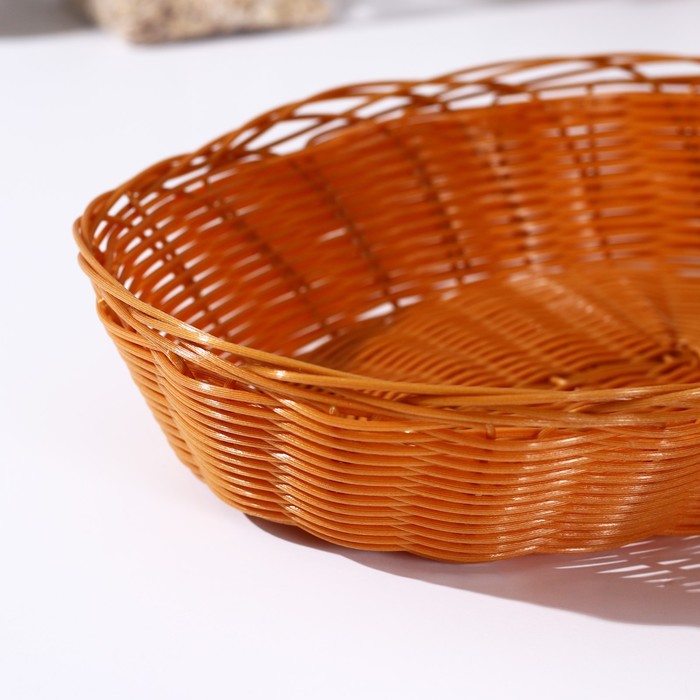 Корзинка для фруктов и хлеба "Капучино" 27х22х6 см