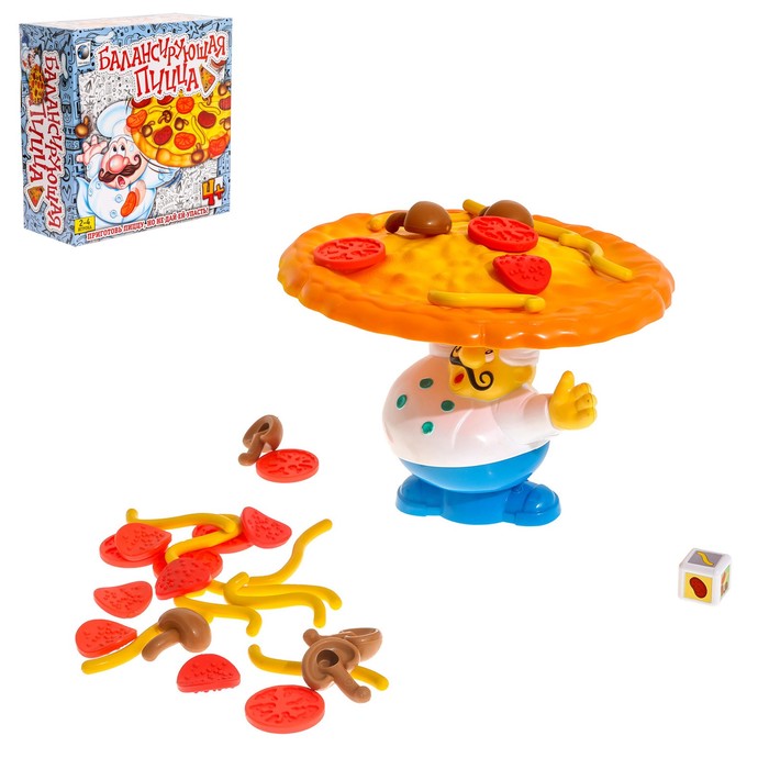Настольная игра "Балансирующая пицца"