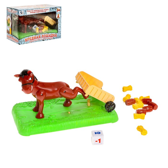 Настольная игра "Вредная лошадка"