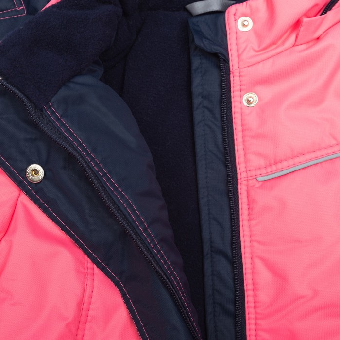 Комплект для девочки КТ23018-25, цвет синий/розовый, рост 104 см